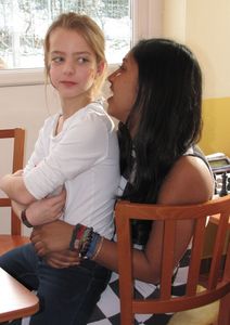 Cornelia und ihre Lehrerin